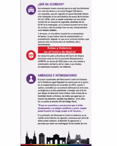 Campaña Madrid Centro Merece tranquilidad 3